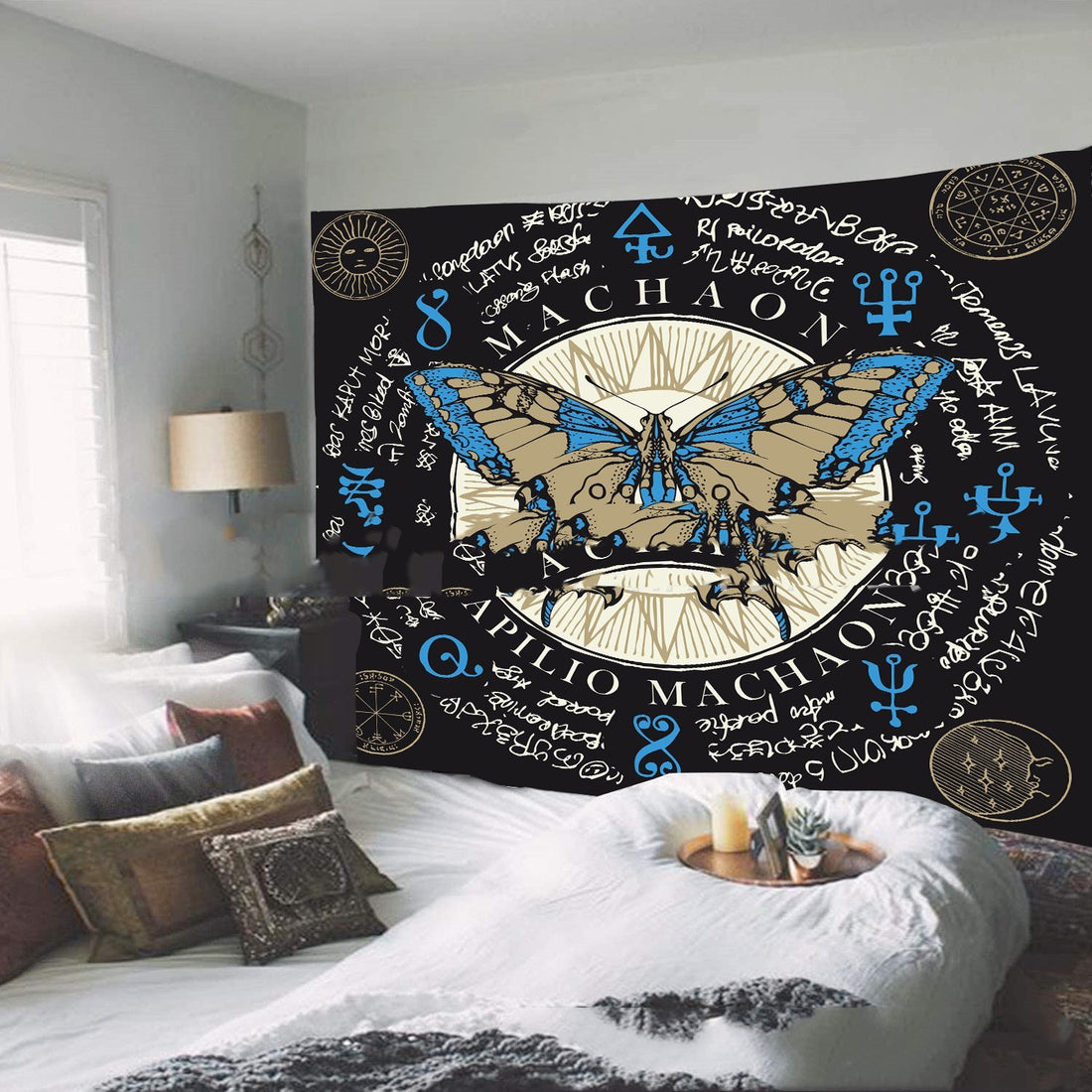 Butterfly Totem Astrology Tapestry Home Decoration Cloth