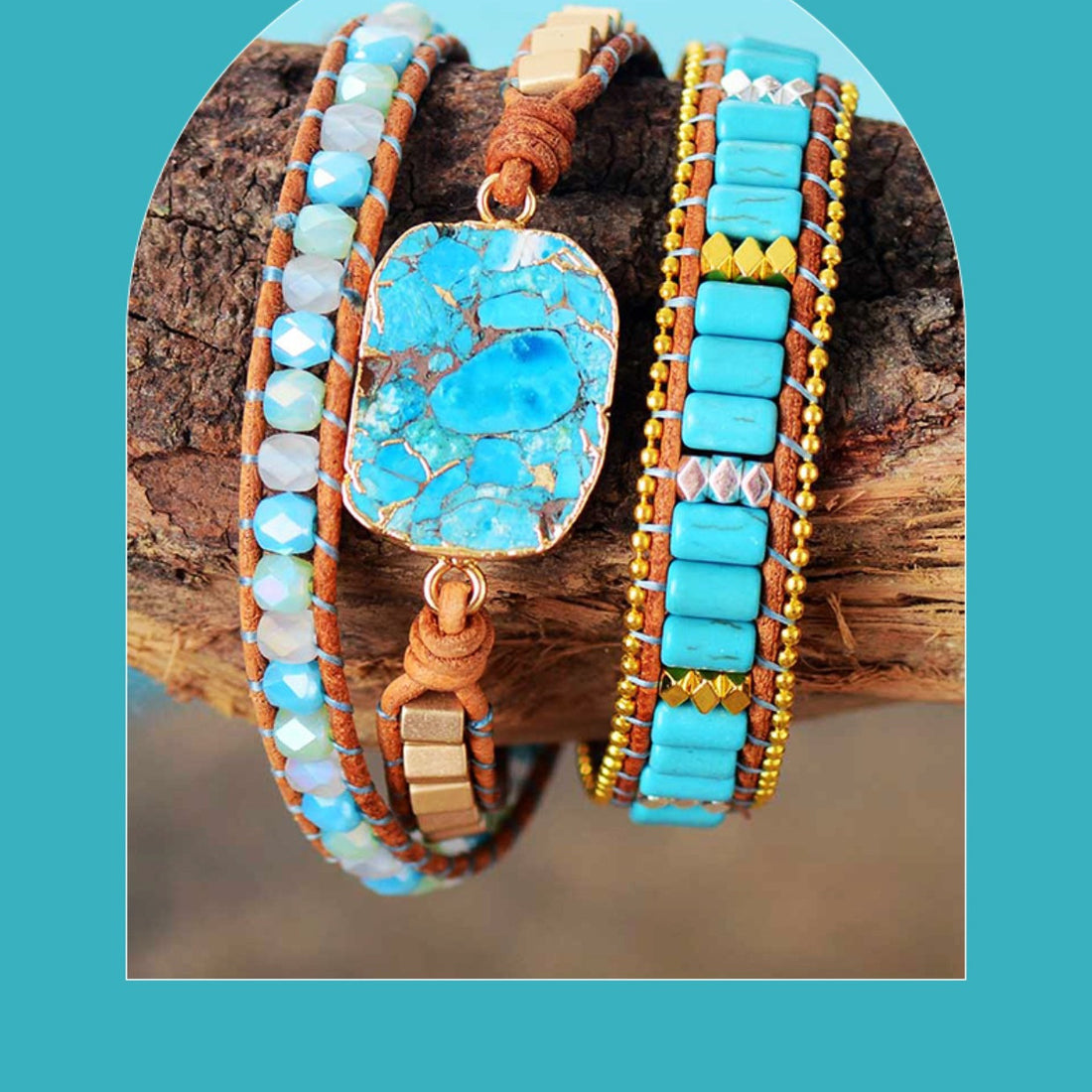 Turquoise Bracelet Bohemian Style Bracelet Unique Gift