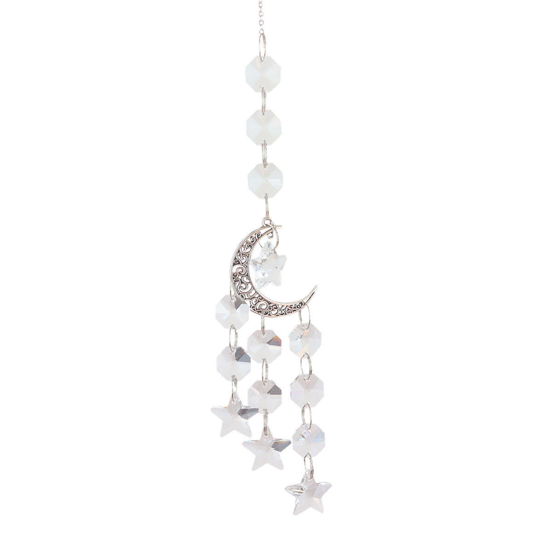 Crescent Sun Catcher Moon Star Decoration Gift