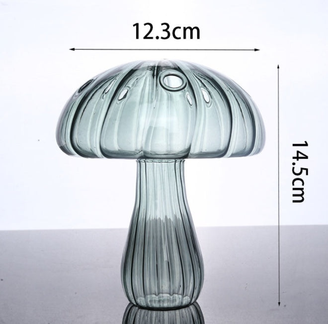 Mushroom Aromatherapy Bottle Tabletop Hydroponic Planter