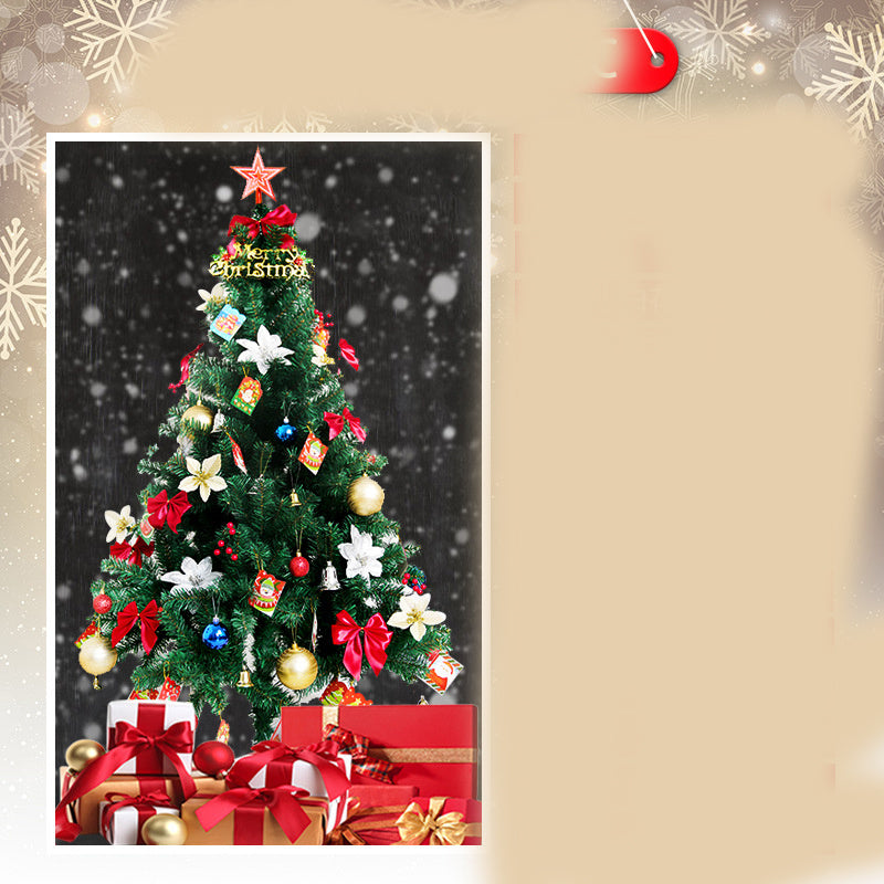 Shopping Mall Home Christmas Tree Decoration Set