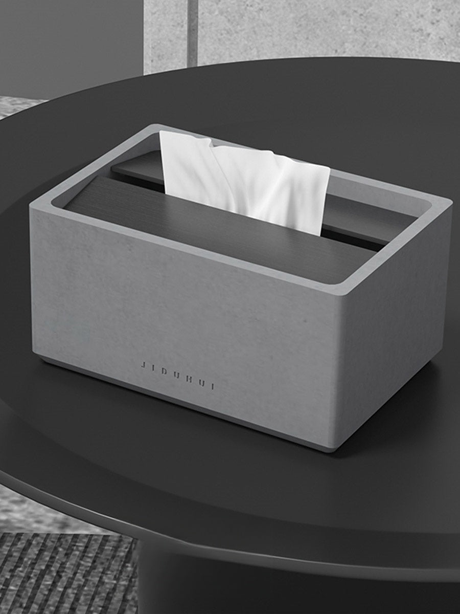Nordic Instagram Style Creative Tissue Box Living Room Home Hotel Simple High-end Entry LUX Paper Extraction Box Decoration