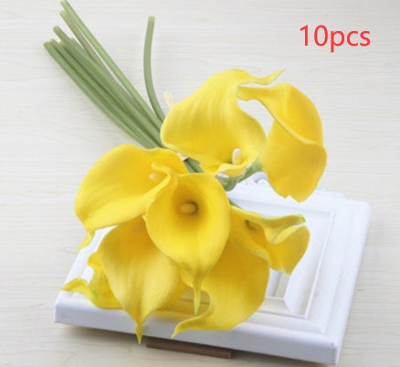 Mini Calla Flower For Home Table Decoration