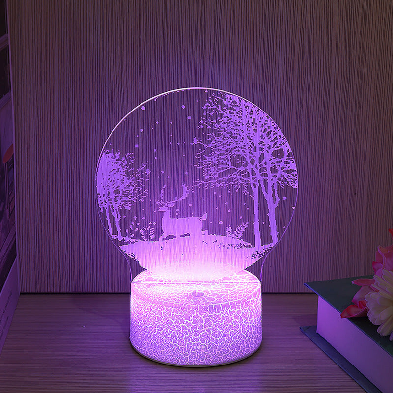 Newest Kid Light Night 3D LED Night Light Creative Table Bedside Lamp Romantic Balloon Love Light Kids Gril Home Decoration Gift