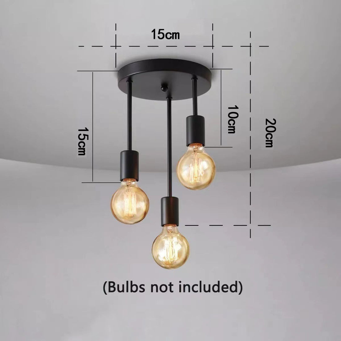 Simple Ceiling Three-end Ceiling Lamp