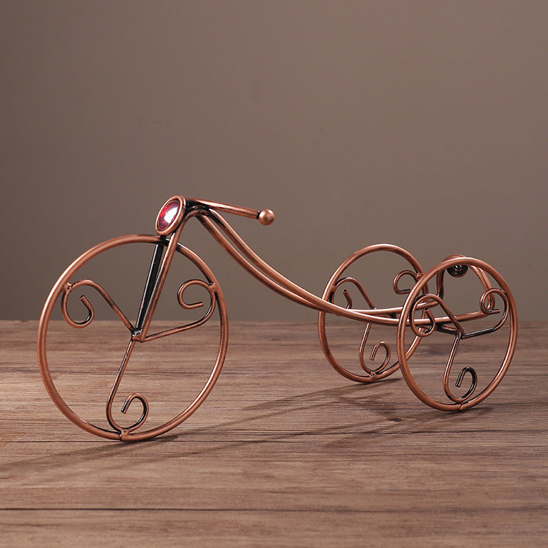 American Metal Bar Tricycle Home Decoration Ornament