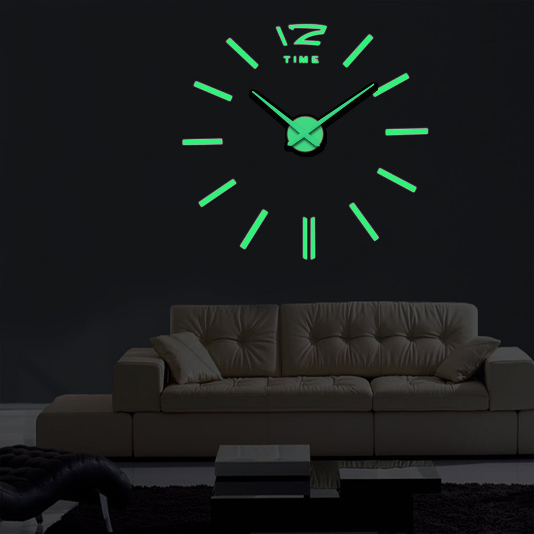 AliExpress Hot DIY Acrylic Luminous Wall Clock Creative Fashion Modern Clock Home Decoration Clock Sticken On The Wall