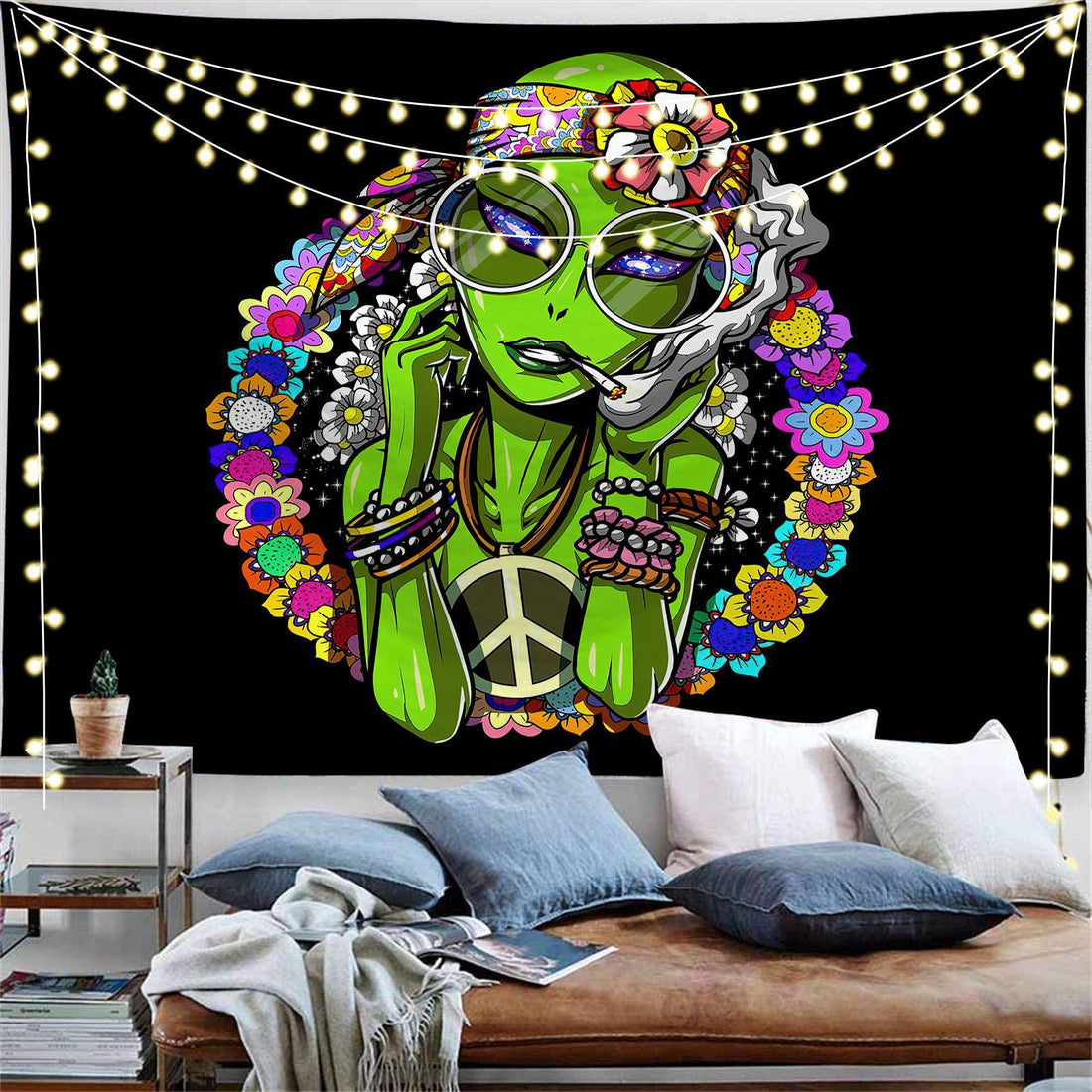 Alien Series Home Decoration Printed Tapestry