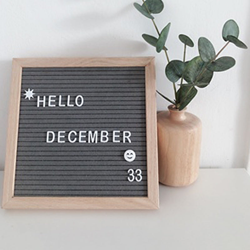 Felt Letter Message Board Props Home Decoration