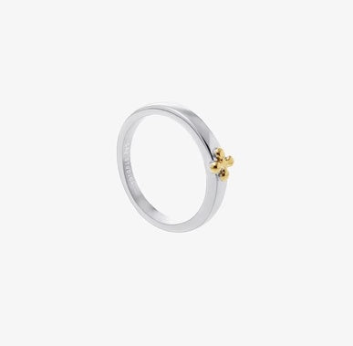 Boys' Ring Cross Dot Gold Light