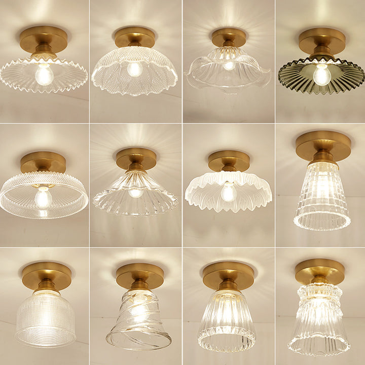 Glass Lampshade Aisle Corridor Balcony Entrance Foyer Lamps