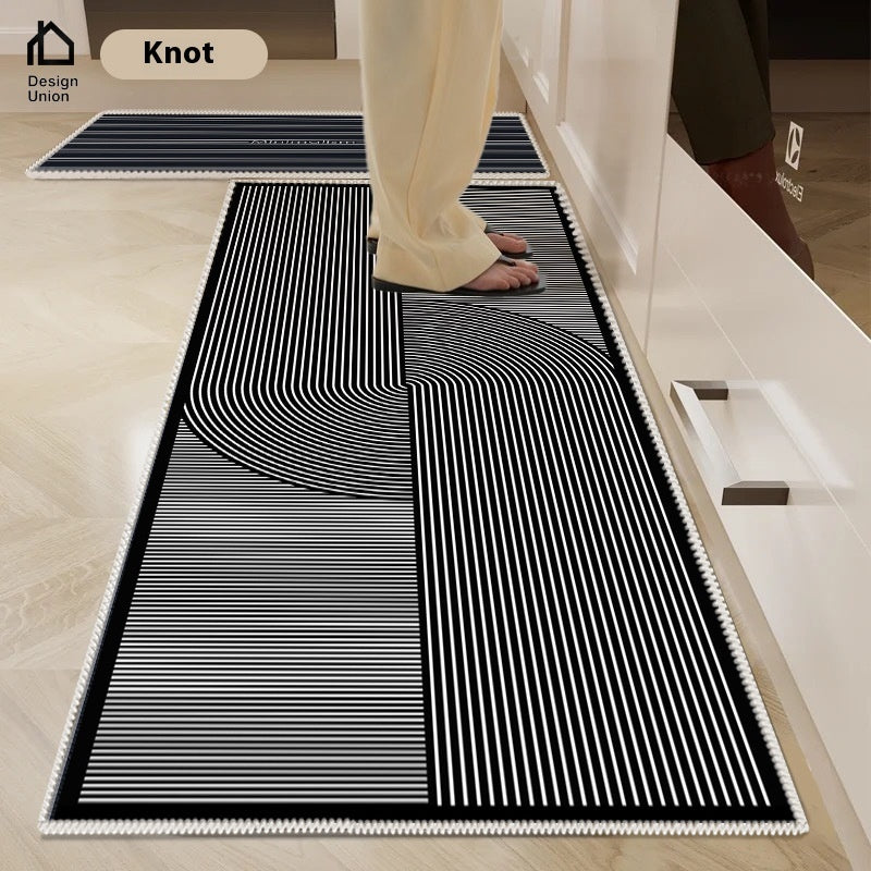 Non-slip Stain-resistant Floor Mat Household Washable Erasable Carpet Can Be Cut