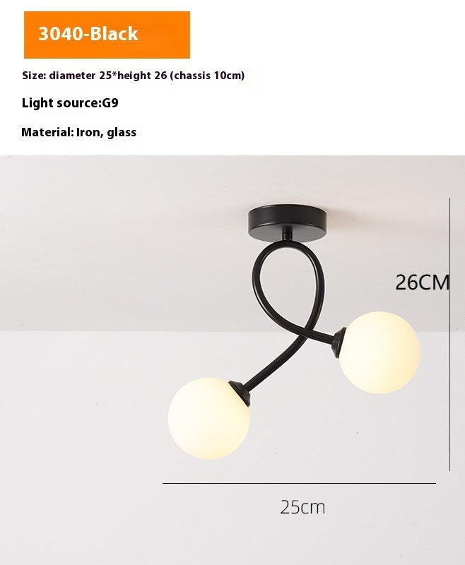 Creative Simple Modern Aisle Ceiling Lamp