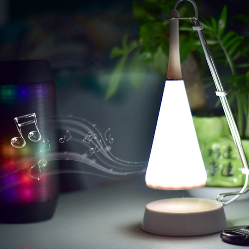 LED Table Lamp With Bluetooth Speaker Touch Music Desk Light Creative Home Decoration Lighting USB Bedside Lamp Birthday Gift