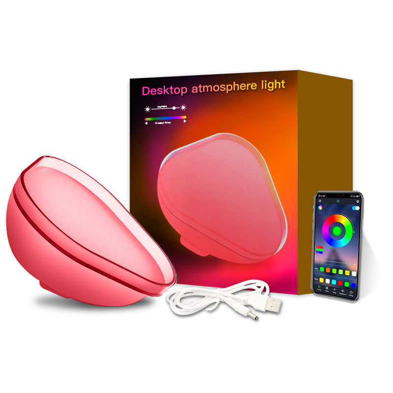 16 Colors Smart WiFi APP Control Night Light Bluetooth Desk Lamp Atmosphere Light For Home Bedroom Decoration