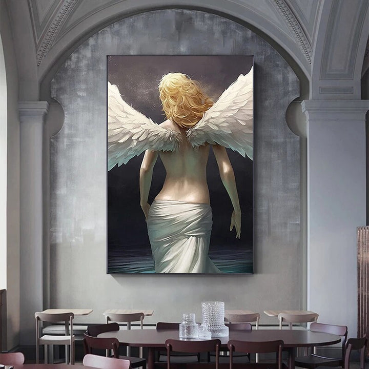 Angel Canvas Poster Home Decoration Frameless Painting