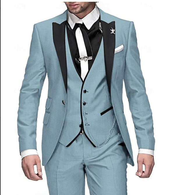 Men's Three-piece Suit Bridegroom Best Wedding Suit