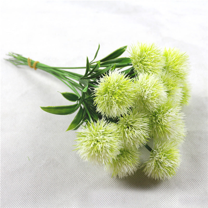 Single Artificial Dandelion Flower Plastic Home Decoration