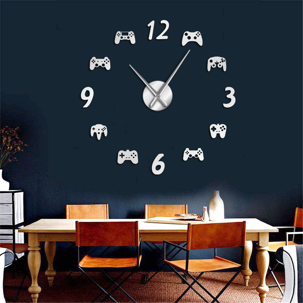 Creative Fashion Home Decoration Wall Sticker Clock