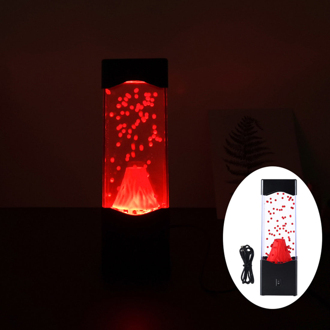 Creative Home Decoration Volcano Atmosphere Bedside Lamp