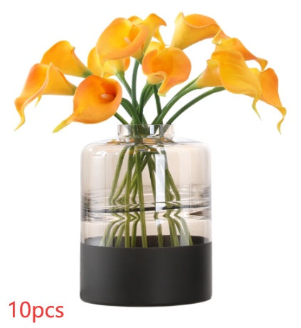 Mini Calla Flower For Home Table Decoration