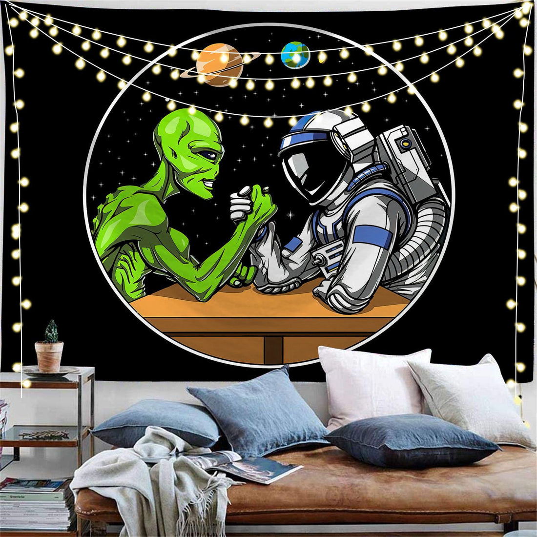 Alien Series Home Decoration Printed Tapestry