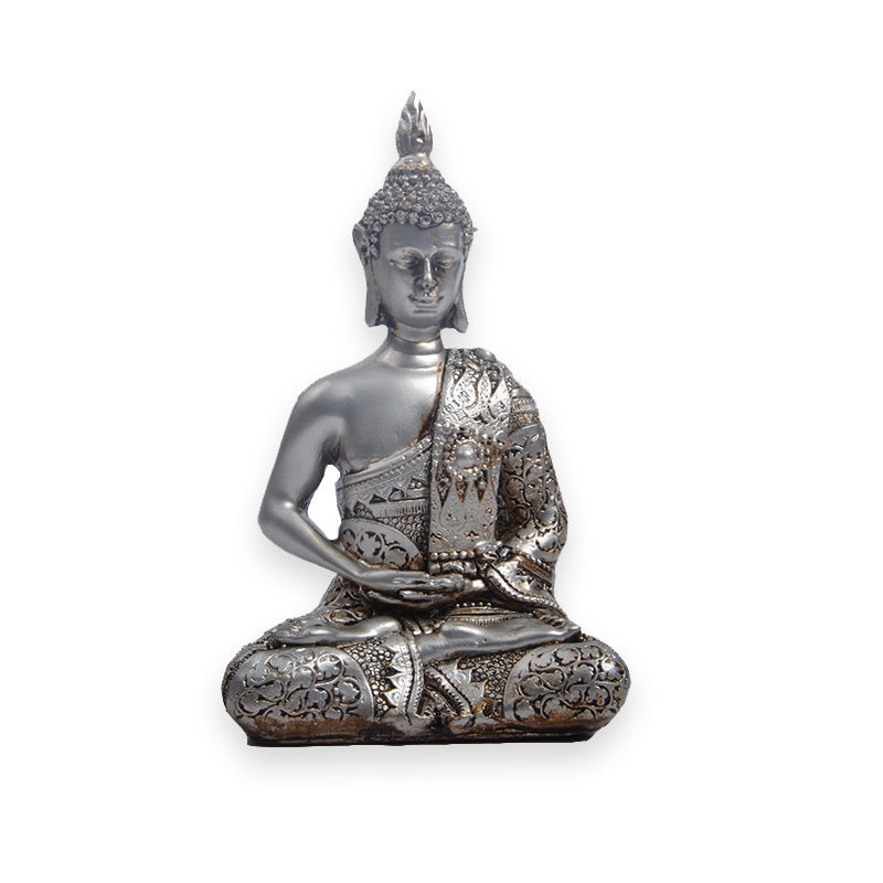 Home Creative Buddha Resin Crafts Decoration Ornaments