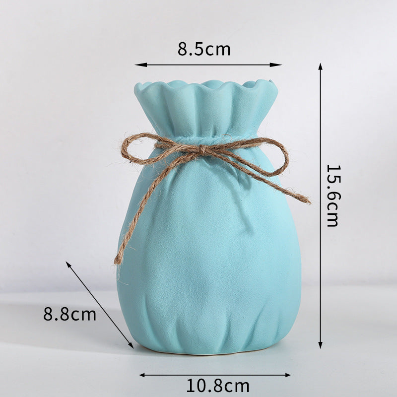 Simple Country Ceramic Vase Home Decoration Ornaments
