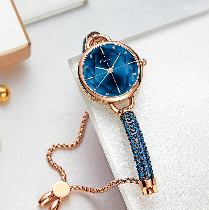 Small dial quartz female watch