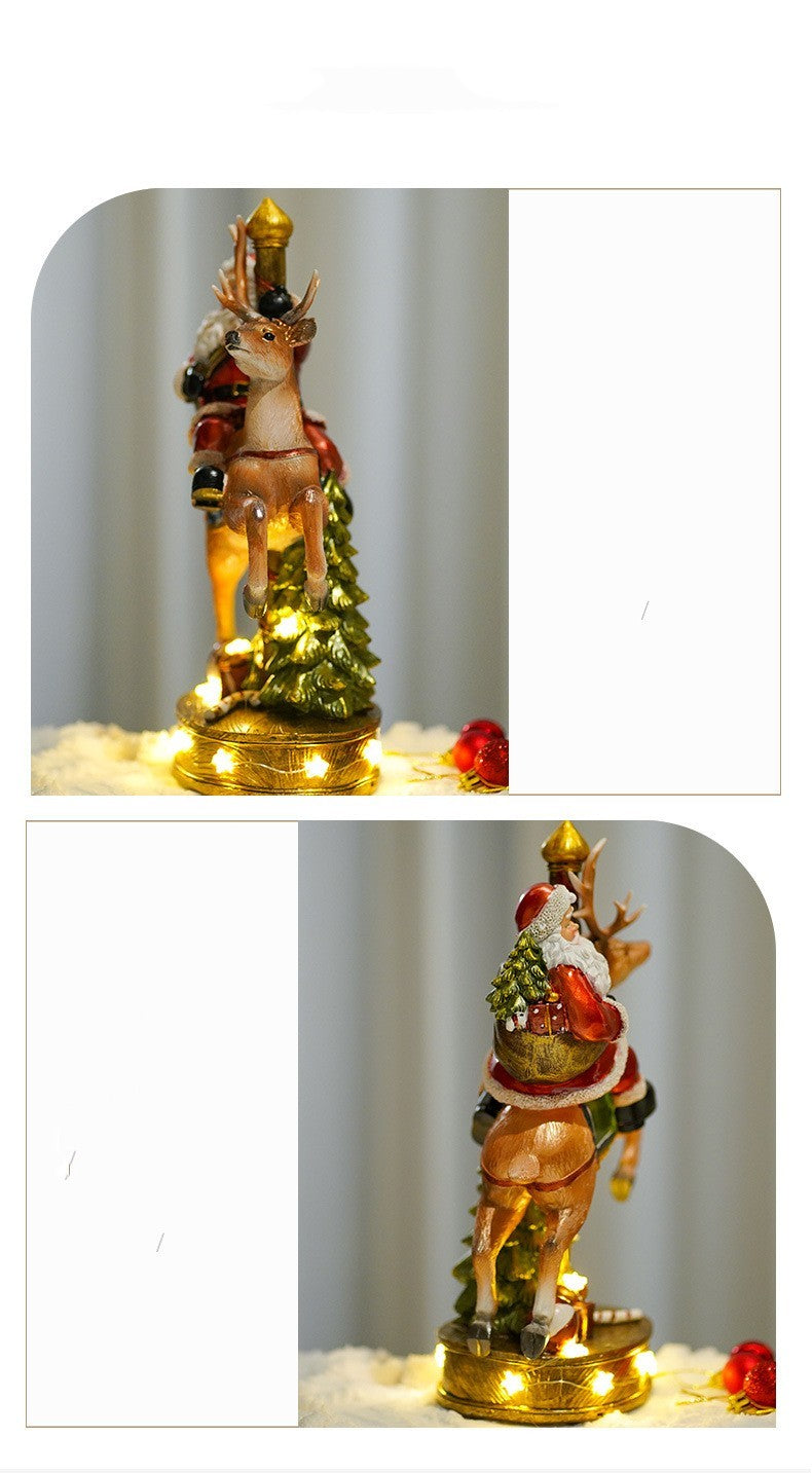 Music Box Christmas Gift Resin Ornaments