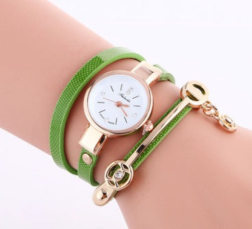 Classic Dial Watch On The New Foreign Trade Hot Sale Ladies Watch Metal Decoration With Diamonds