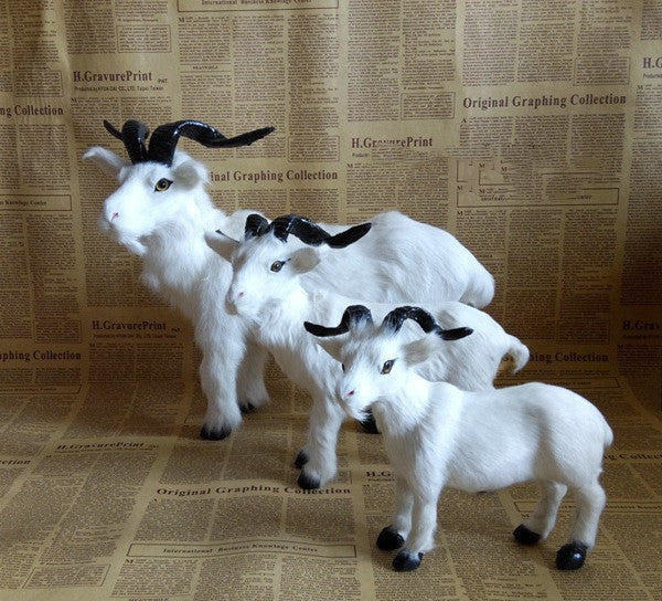 Simulation Goat Ornaments Home Animal Decoration Crafts