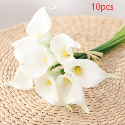 Mini Calla Flower For Home Table Decoration