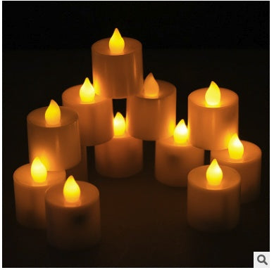 1PC Mini Colorful Romantic Electronic LED Candle Light For Party Wedding Candels Safety Home Decoration Hot Sale 50p