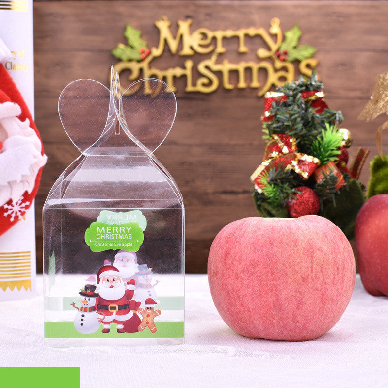 Christmas transparent fruit box