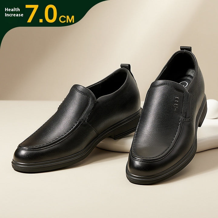 Increased By Fashion British Soft Leather Shoes Business Formal Wear Men