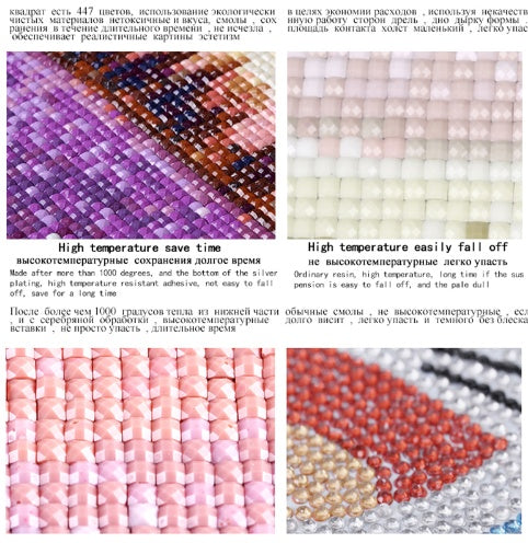 More New 5D DIY Painting Mermaid Diamond Square Diamond Mosaic  Embroidery Painting Full Rhinestone Decoration For Home Gift