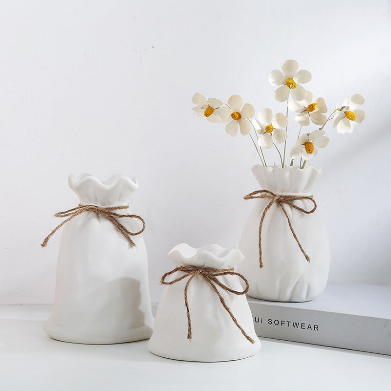 Simple Country Ceramic Vase Home Decoration Ornaments