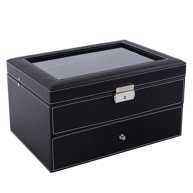 PU Leather Watch Box Storage Display