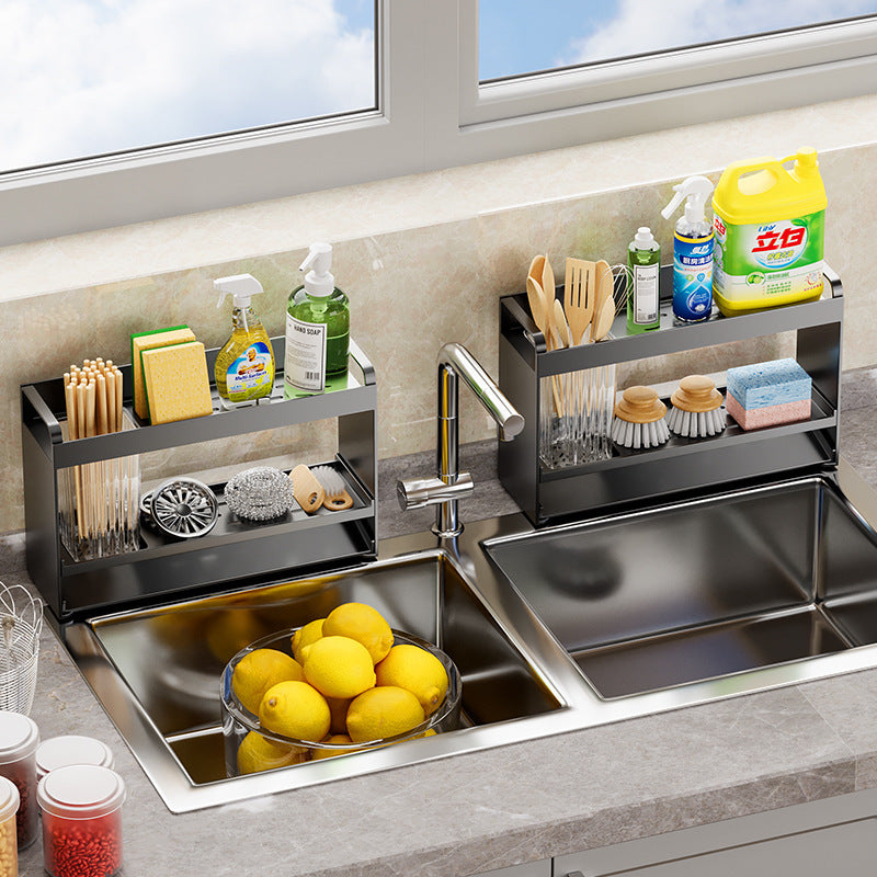 Kitchen Shelf Countertop Sink Storage Rack