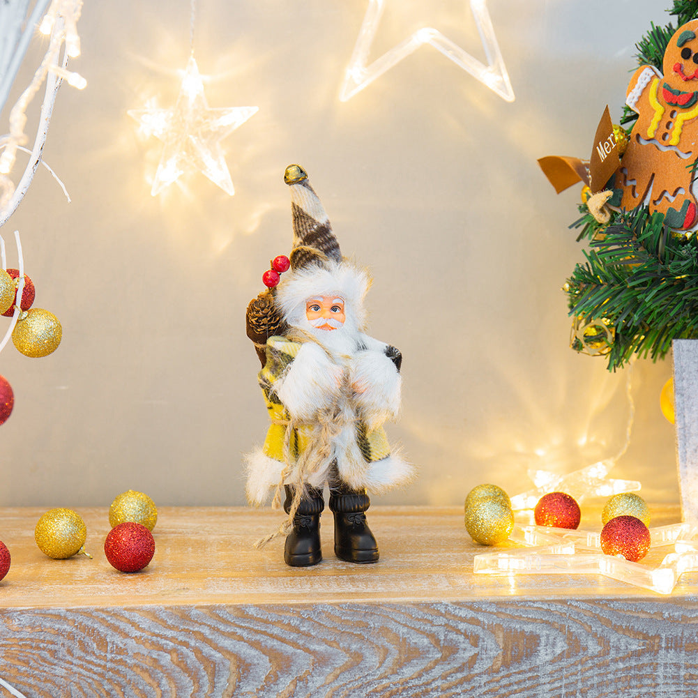 Mini Santa Claus Doll Home Decoration