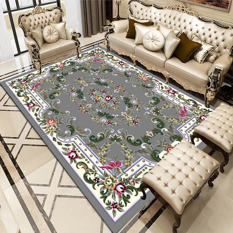 Modern Living Room Rug Sofa Coffee Table Cushion