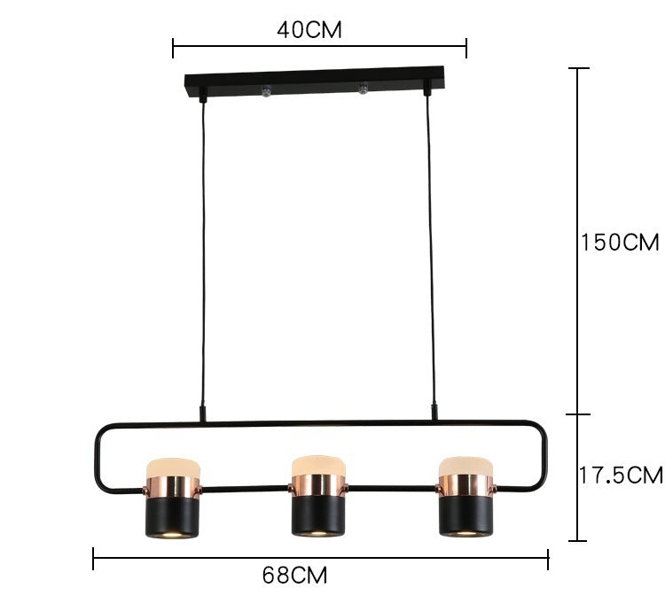 Simple Long Strip Minimalist Restaurant Household