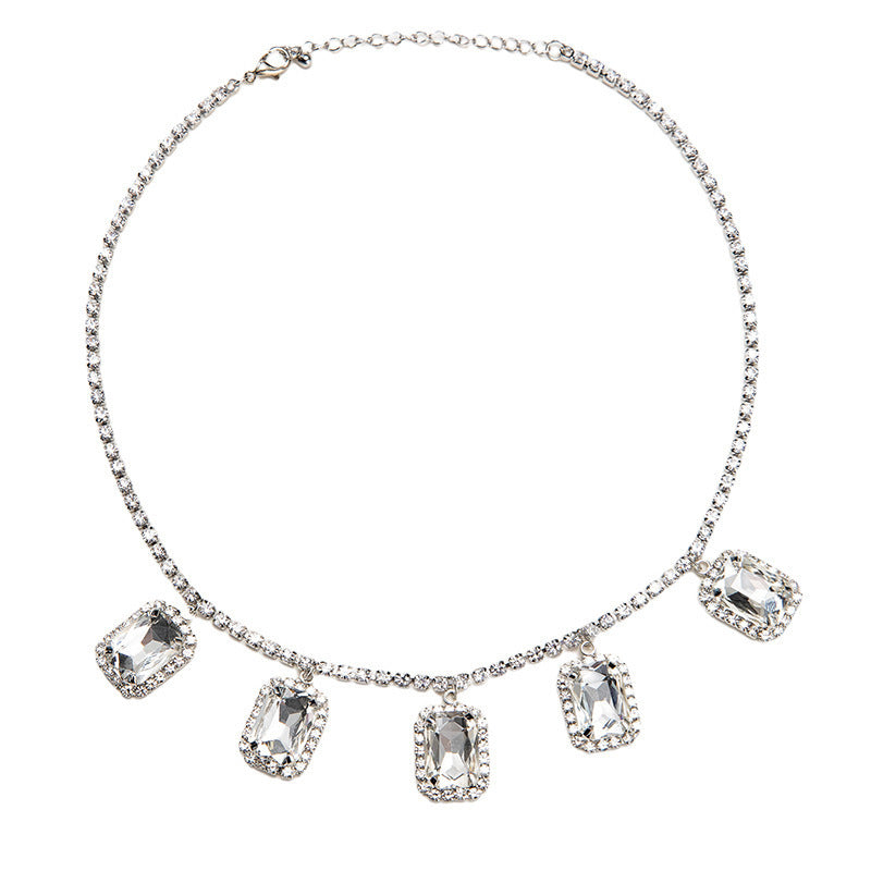 Fashion Hot Seller Shaped Zircon Necklace