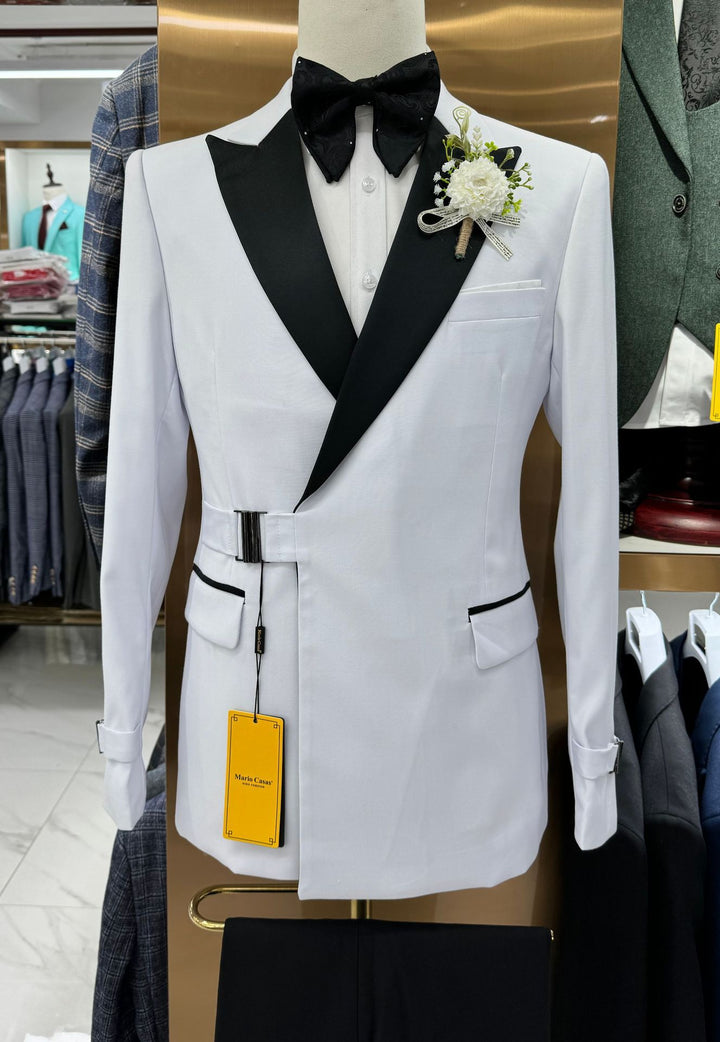 Handsome Man Series Wedding Casual Host Suit 2-piece Set