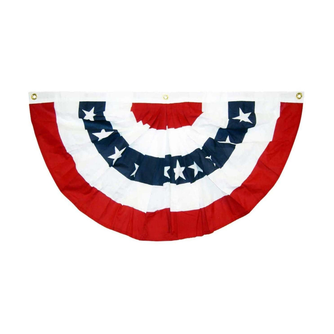 American Independence Day Decorations Pleated Semicircle Flag Outdoor