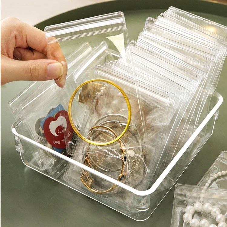 Household Plastic Transparent Drawer Storage Box