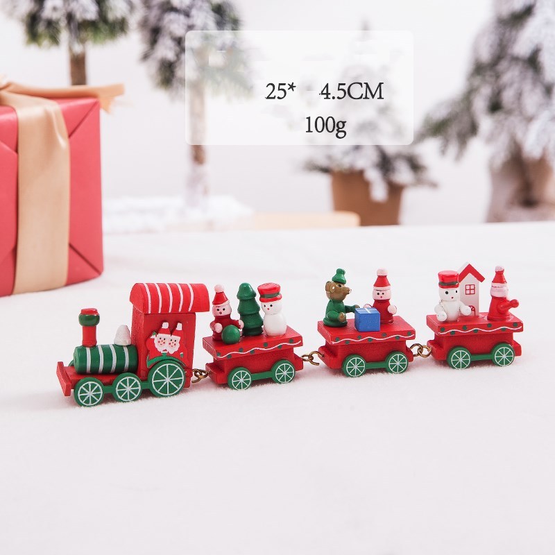 Christmas gift calendar scene decoration toys