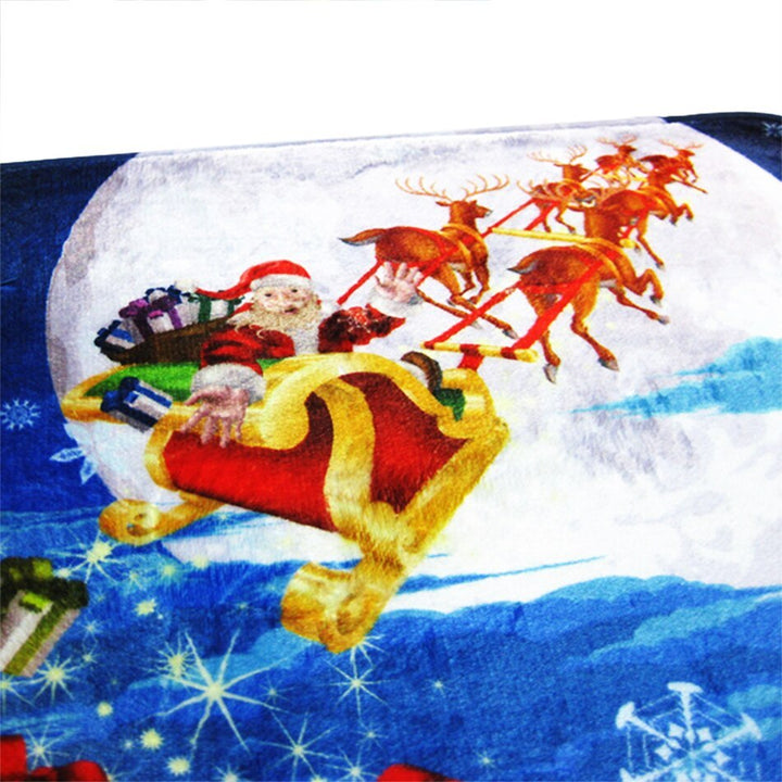 Flannel Christmas Decoration Mat