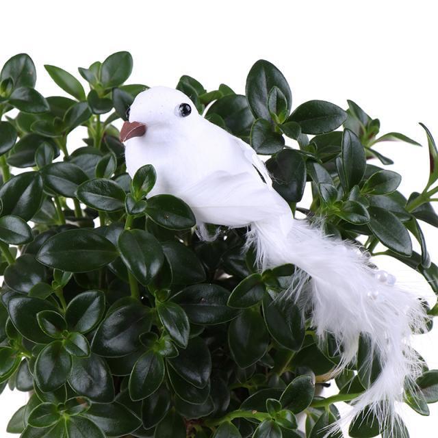 Artificial Feather Bird Home Decoration Foam Crafts